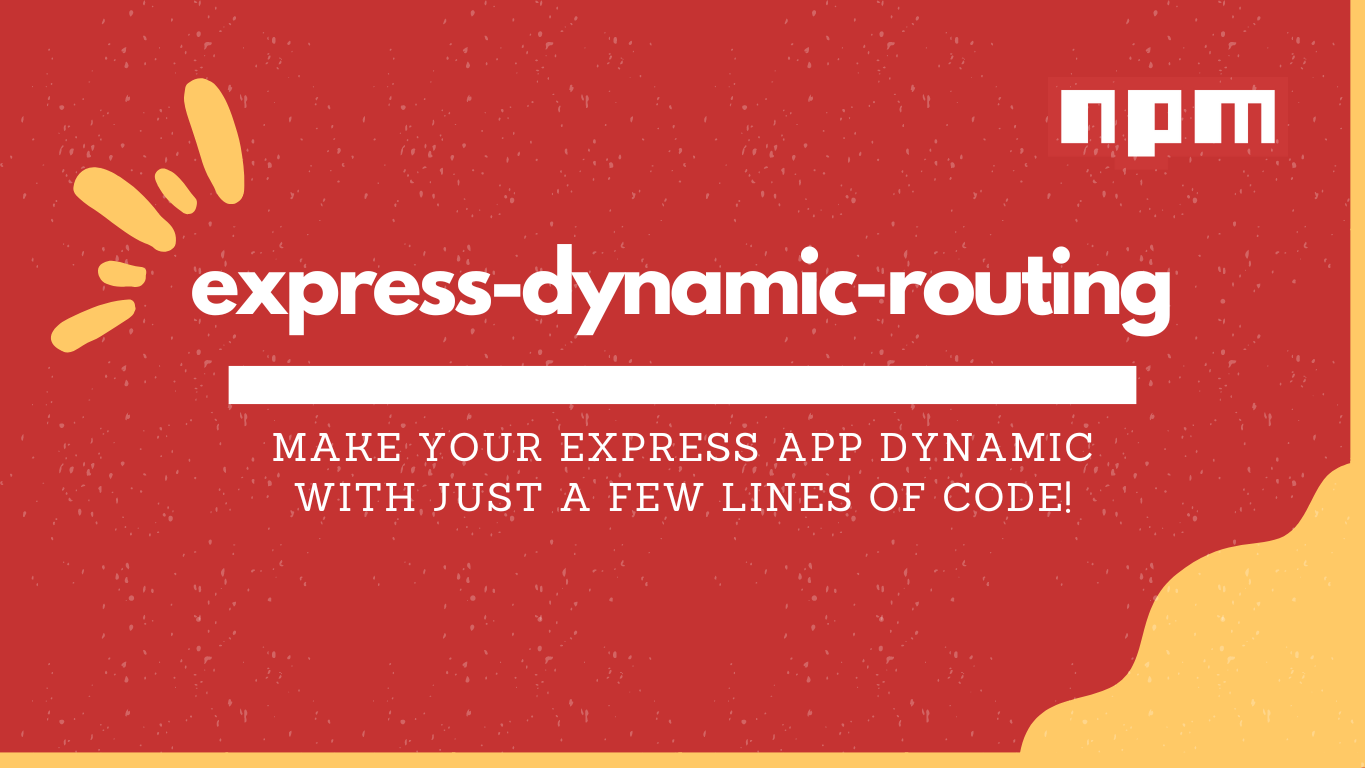Express Dynamic Routing